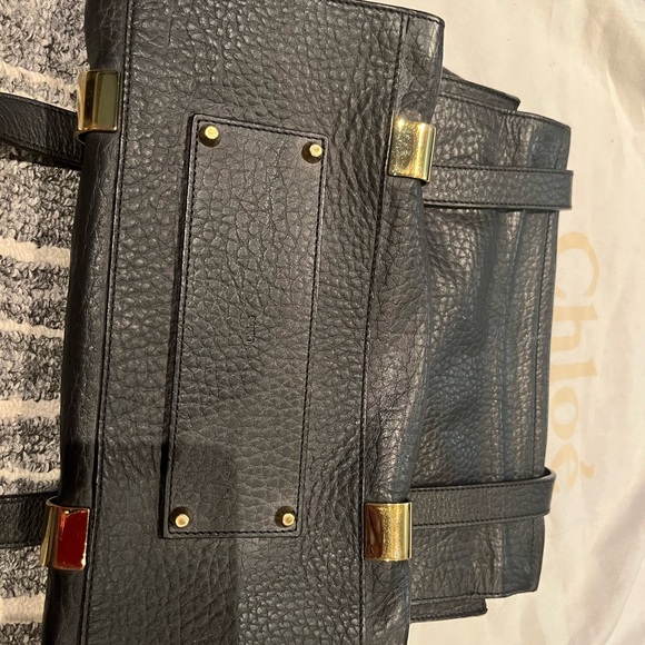Authentic Chloe black leather bag - Picture 8 of 15